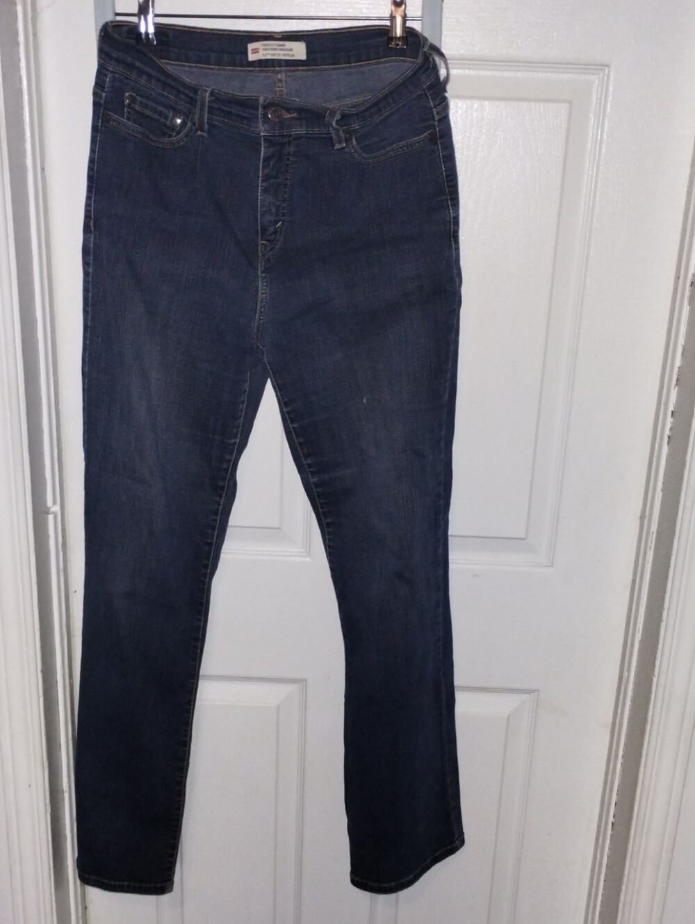 Levi's Women's Dark Indigo Perfectly Slimming Boot Cut Jeans 12m